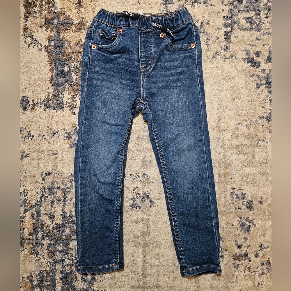 Levi Strauss Signature Toddler Skinny Knit Pull On Size 4T